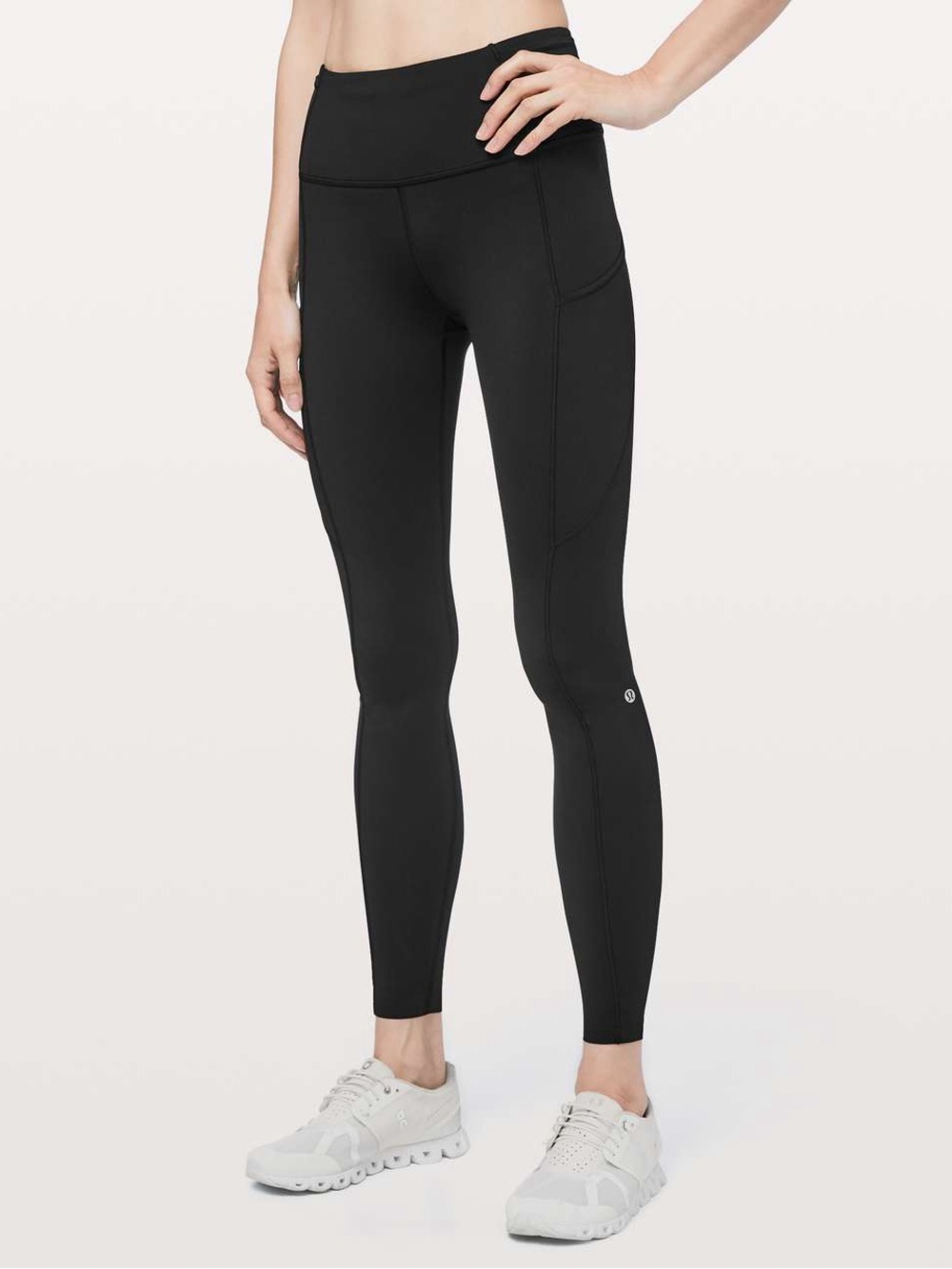 Lululemon Fast & Free Full Length Tight *Non-Reflective 28" in Black Size 6